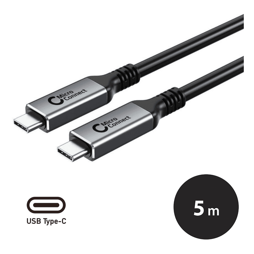 tiran Lyrisch slaaf USB-C kabel 5m - Digibord-Shop - Bestel direct online!